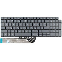 Клавиатура для Dell Inspiron 15 5508 5584 5590 5593 5594 5598 7590 7591 7791, RU/UA, (gray, с подсветкой)