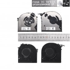 Вентилятори 5V CPU+GPU для HP Envy x360 15-fe 15-fh, (N49282-001, N47948-001, FQN9, FQN8, Original) Вентилятори 5V CPU+GPU для HP Envy x360 15-fe 15-fh, (N49282-001, N47948-001, FQN9, FQN8, Original)