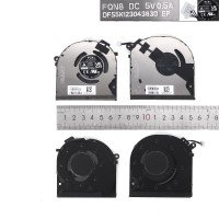 Вентиляторы 5V CPU+GPU для HP Envy x360 15-fe 15-fh, (N49282-001, N47948-001, FQN9, FQN8, Original)