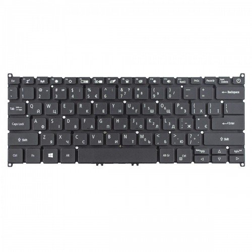 Клавіатура для ноутбука Acer Swift SF314-54 SF314-54G SF314-41 SF314-41G SF114-32 SF314-56G, UA, Black, Backlight, Version 2
