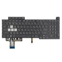 Клавиатура для Asus ROG Strix G713I G713Q G733Q 2021, UA, Black (16pin Backlit, Аналог)