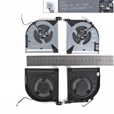 Вентиляторы 12V CPU+GPU для Lenovo Legion S7 16IRH8 82Y3, (FQR3 DFSCL42P165932, FQR5 DFSCL42P065932, Original)