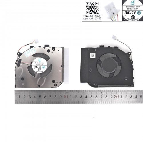 Вентилятор для ноутбука Dell Inspiron 14 Plus 2024 14-7440, (0WG5N2, FS80 DFS5L22H05G866, Original)
