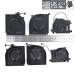 Вентиляторы 12V CPU + GPU + 5V Sys для ноутбука Dell Alienware M16 R1 Series, (07WCYX, Original)
