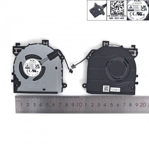 Вентилятор для ноутбука Dell Latitude 5340 5350 2-in-1, (09WH82, 0VX3PV, FSMM DFS5K12B15E6AH, Original)
