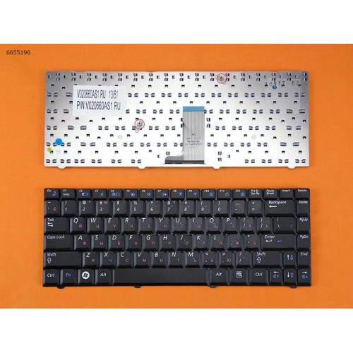 Клавиатура для ноутбука Samsung R517 R519, RU, Black