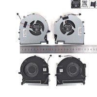 Вентиляторы 12V CPU+GPU для HP Omen 17-CK 17-CM TPN-Q266 series, (M78888-001 + M78889-001, Аналог)