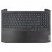 Верхня кришка для ноутбука Lenovo IdeaPad Gaming 3-15ARH05 Type 82EY, RU/UA, (Black, топкейс+клавіатура 4pin Backlit)