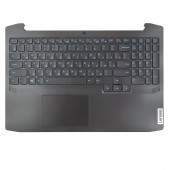 Верхня кришка для Lenovo IdeaPad Gaming 3 15ARH05 15IMH05, RU, (Black, топкейс+клавіатура 4pin Backlit)