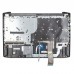 Верхняя крышка для ноутбука Lenovo IdeaPad Gaming 3 15ARH05 15IMH05, RU, (Black, топкейс+клавиатура 4pin Backlit)