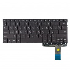 Клавиатура для Asus UX330CA UX330CAK UX330UA UX330UAK, RU/UA, (черная, с подсветкой)