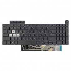 Клавиатура для Asus TUF Gaming FX507 FA507 FX517 FX707 FA707 series, RU, Black, 8pin RGB Backlit
