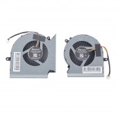 Вентиляторы 5V CPU+GPU 4pin для MSI GL65 GE65 GP65 WE65 MS-16U7, (PABD07012SH-N425, PAAD06015SL-N426, Аналог)