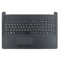 Верхняя крышка для HP 250 255 256 258 G6 15-bs 15-bw, (топкейс+клавиатура UA, Touchpad)