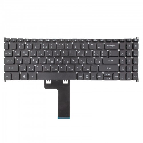 Клавиатура для ноутбука Acer A315-22 A515-43 A515-44 A515-45 A515-52 A515-54 A515-55 A515-56 SF315-41 EX215-31, UA, Black, Backlit