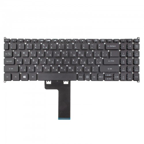 Клавіатура для ноутбука Acer A315-22 A515-43 A515-44 A515-45 A515-52 A515-54 A515-55 A515-56 SF315-41 EX215-31, UA, Black, Backlit