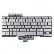 Клавиатура для Asus ROG Zephyrus GA401I GA401Q PX401IV series, UA, Silver, Backlit