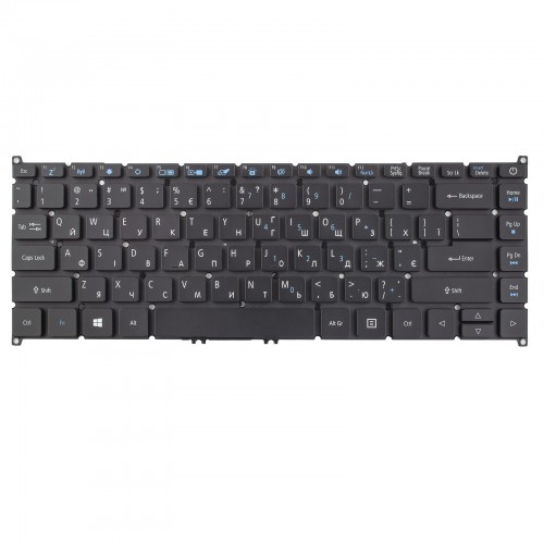 Клавиатура для ноутбука Acer A314-21 A314-31 A314-32 A314-33 A314-41 A514-51G TMP214-52, UA, Black, Backlit, Original