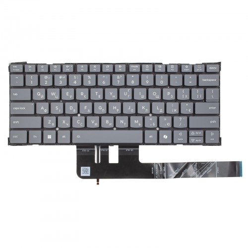Клавиатура для ноутбука Lenovo Yoga Slim 7 14AKP10 14ILL10 15IIL9, UA, (Grey, Backlit, Original)