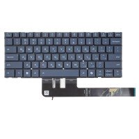 Клавиатура для Lenovo Yoga Slim 7 14AKP10 14ILL10 15IIL9, UA, (Blue, Backlit, Original)