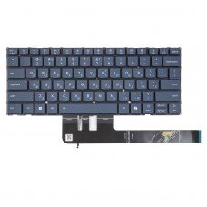 Клавіатура для Lenovo Yoga Slim 7 14AKP10 14ILL10 15IIL9, UA, (Blue, Backlit, Original)