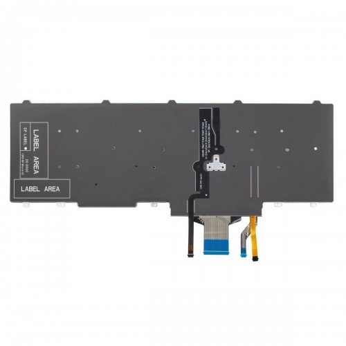 Клавиатура для ноутбука Dell Latitude E5550 E5570 E5580 E5590 Precision 3510 3520 3530, UK-UA (Backlit, Pointstick)