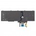 Клавиатура для ноутбука Dell Latitude E5550 E5570 E5580 E5590 Precision 3510 3520 3530, UK-UA (Backlit, Pointstick)