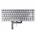 Клавиатура для ноутбука MSI PS42 Modern 8RC 8RA 8MO 8RB, MS-14B1 MS-14B2, UA, (Silver, 6pin Backlit, Original)