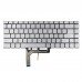 Клавіатура для ноутбука MSI PS42 Modern 8RC 8RA 8MO 8RB, MS-14B1 MS-14B2, UA, (Silver, 6pin Backlit, Original)