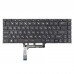 Клавиатура для ноутбука MSI PS42 Modern 8RC 8RA 8MO 8RB, MS-14B1 MS-14B2, UA, (Black, 6pin Backlit, Original)