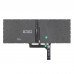 Клавіатура для ноутбука MSI PS42 Modern 8RC 8RA 8MO 8RB, MS-14B1 MS-14B2, UA, (Black, 6pin Backlit, Original)