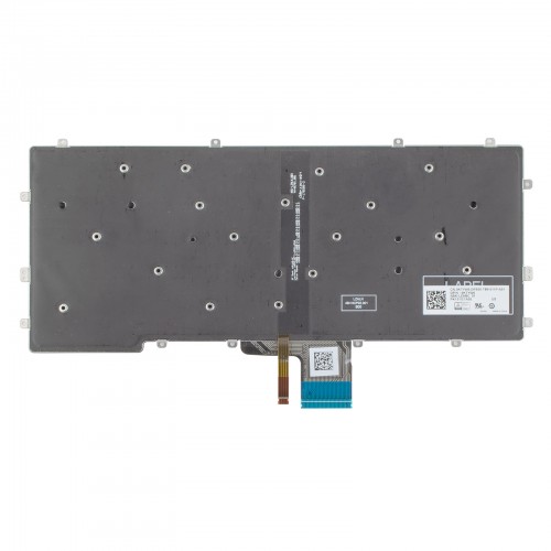 Клавіатура для ноутбука Dell Latitude 7370 E7370, UA, (Black, Backlit, Original)