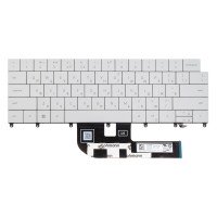 Клавиатура для Dell XPS 9440 P184G series, UA, (Gray, 8pin Backlit)