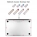 Винтики для нижней крышки MacBook A2442 A2779 A2918 A2992 A2485 A2780 A2991 (комплект 8шт, Silver)