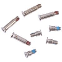 Винтики для нижней крышки MacBook A2442 A2779 A2918 A2992 A2485 A2780 A2991 (комплект 8шт, Silver)