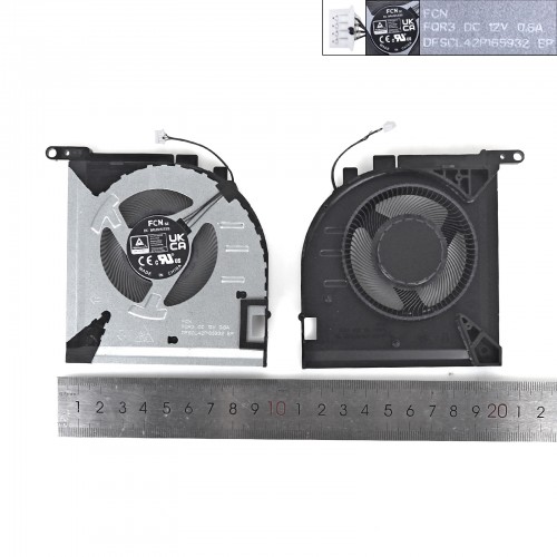Вентилятор 12V CPU для ноутбука Lenovo Legion S7 16IRH8 16APH8, (FQR3 DFSCL42P165932, BAPA0907R2HY002, Original)