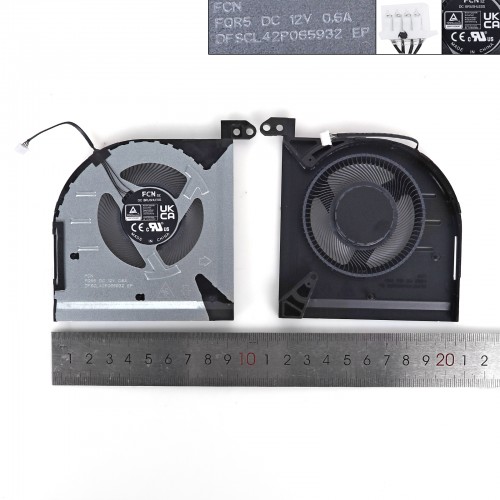 Вентилятор 12V GPU для ноутбука Lenovo Legion S7 16IRH8 16APH8, (FQR5 DFSCL42P065932, BAPA0907R2HY003, Original)