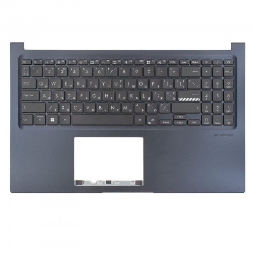 Верхняя крышка для ноутбука Asus Vivobook 15 A1504 F1504 R1504 X1504, RU/UA, (топкейс+клавиатура, Backlit, 90NB1021-R31UA0, Original)