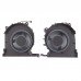Вентилятори 12V CPU+GPU для ноутбука Lenovo Thinkbook 16p G5 IRX IRH IRL IML IMH, (F24102 + F24103, Original)