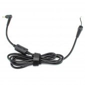 DC Кабель для блока питания ноутбука 3.0*1.0, (90W, 1.8м, 0.6мм2, медный, с ферритом, угловой)