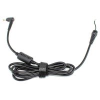 DC Кабель для блока питания ноутбука 3.0*1.0, (90W, 1.8м, 0.6мм2, медный, с ферритом, угловой)