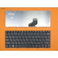 Клавіатура для Acer Aspire One 521, 522, 532, D260, D270, Gateway LT21 RU (чорна, Аналог)