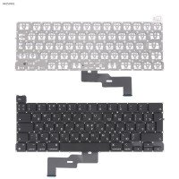 Клавиатура для Macbook Pro 13" M1 A2338 2020 года, RU, Black, (вертикальный Enter)