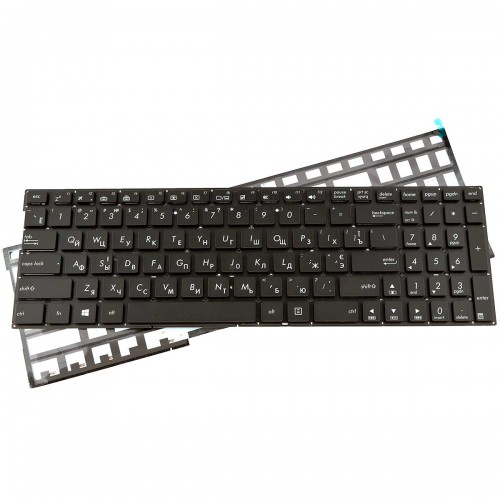 Клавиатура для ноутбука Asus Q552 Q503 Q504 Q502 Q553 series, RU/UA, (черная, с подсветкой, Original)