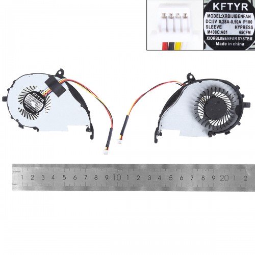 Вентилятор для ноутбука Acer Aspire V5-472G V5-473G V5-552G V5-572G V5-573G V7-582G, (CPU Fan, No Cover, Аналог)