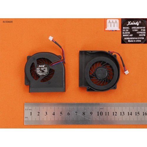 Вентилятор для ноутбука Lenovo Thinkpad X60 X61, (MCF-W03PAM05, 60.4B43.001, MCF-W08PAM05-1CN, Аналог)