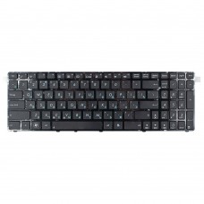 Клавиатура для Asus K52 G51 G53 G60 G72 G73 K53 K72 A52 A72 P52 P53 W90 U50 UL50 UX50 X52 X54 X55 X61 F50 F70 X75V, RU, черная, Original