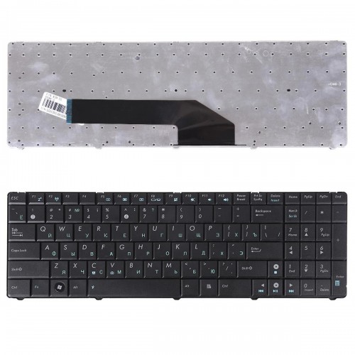 Клавиатура для ноутбука Asus K50 K60 X70 X5D RU чёрная