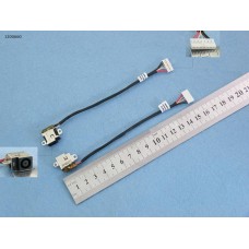Роз'єм живлення для HP Pavilion DV6-6000, 50.4RN09.001, PJ362, (з проводом 14 см)