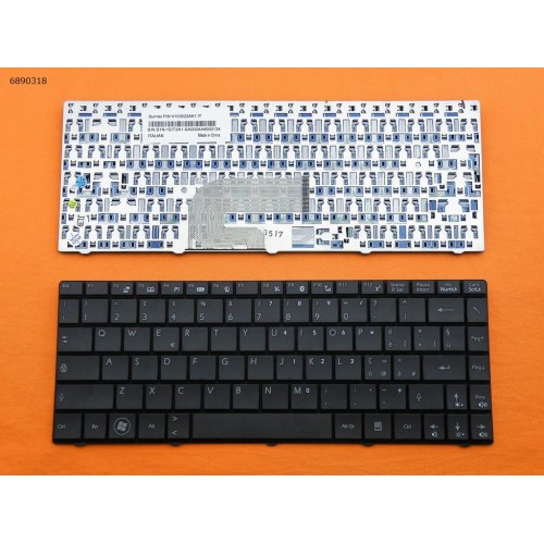 Клавіатура для MSI X320 X340 X300 BLACK (Without foil) Italian